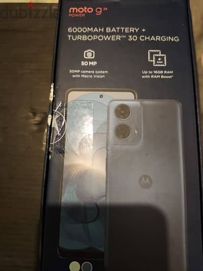 Motorola g24power,256gb,used hours only as new