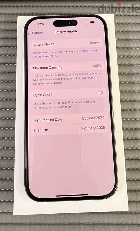 iPhone 16 Pro 5G 128 GB Natural titanium Used ! 7