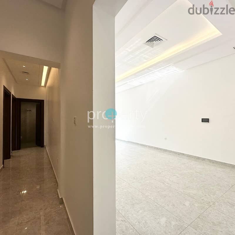 Three bedroom ground floor apartment for rent in Salwa 7