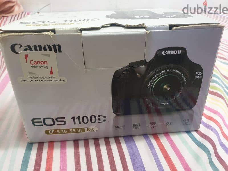 Canon eos 1100d With 18-55mm lens 4