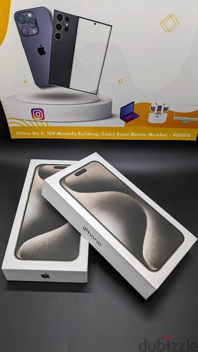 Brand New Sealed in Box Apple iPhone 15 Pro Max WhatsApp: +16266453424