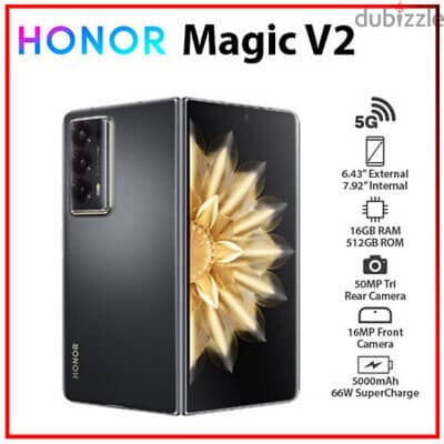 Honor magic v2 black