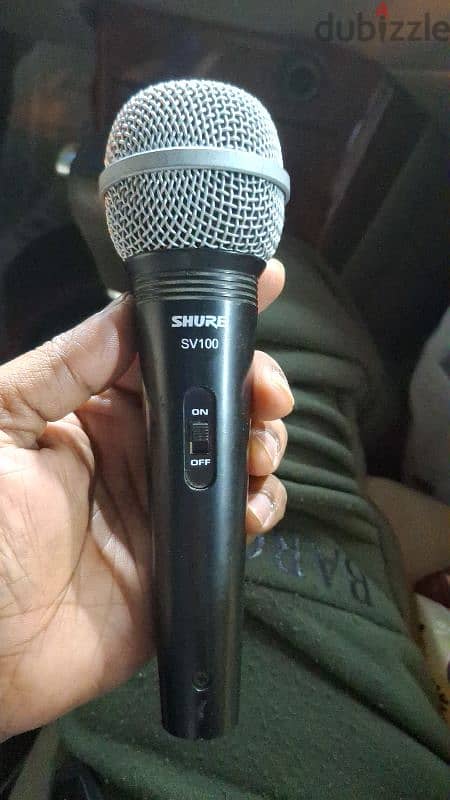 pv. shure vocal and condenser microphone . 4