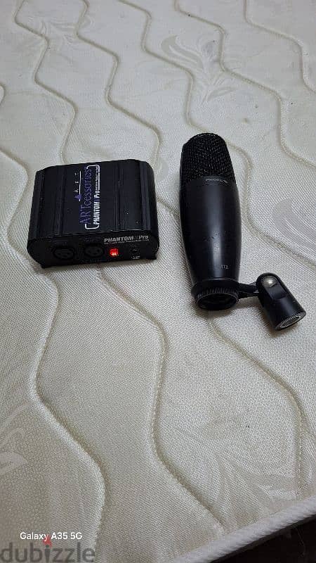 proel studio microphone and phantom pawer supply 2