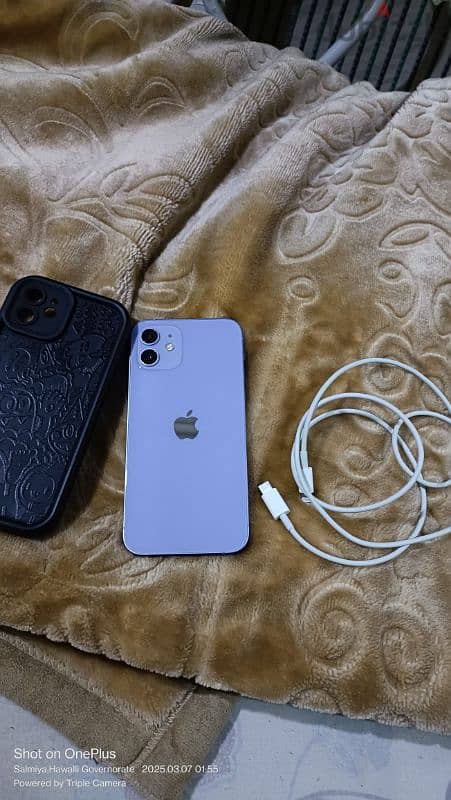 salmiya iPhone 12 storage 128 gb good condition all original 1