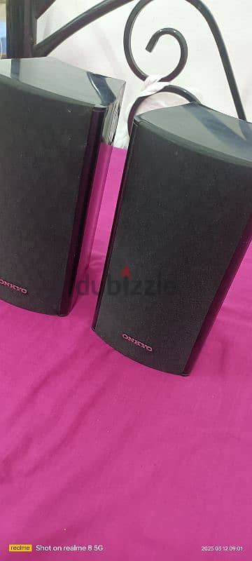 Onkyo surround speakers 130W like New condition 2