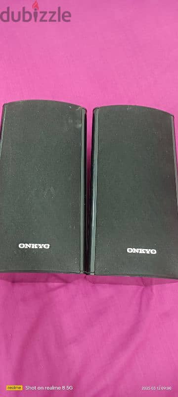 Onkyo surround speakers 130W like New condition 6