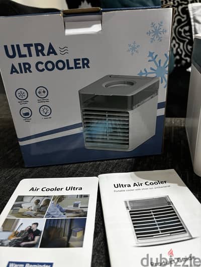 Portable Air Cooler, Evaporative Cooling Fan Air Conditioner and Humid