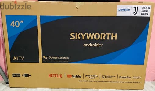 skyworth 40” TV working condition display broken