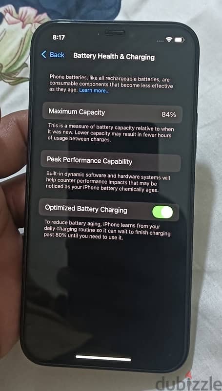 iPhone 12 Pro 256gb battery 84% not open device 1