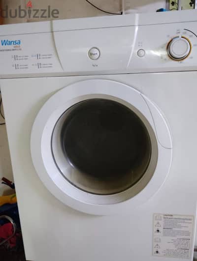 wansa washing machine and dryer for sale