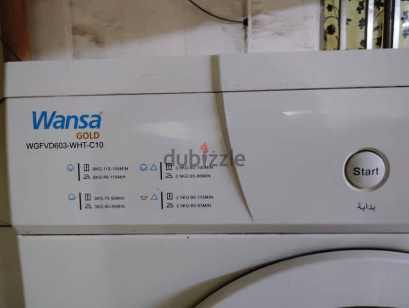 wansa washing machine and dryer for sale 1