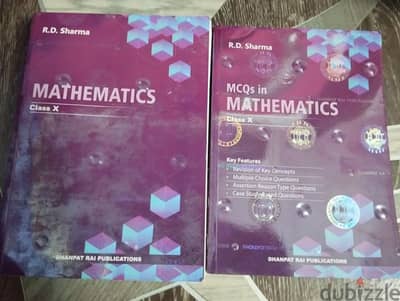 RD SHARMA MATHEMATICS ( WITH ADDITIONAL BOOK FOR MCQ's)