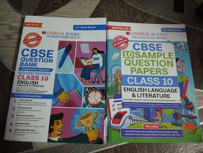 OSWAAL CLASS X ENGLISH LANGUAGE AND LIT  ( SAMPLE PAPER AND GUIDE ) 0