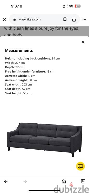 ikea sofa 1 year old 5