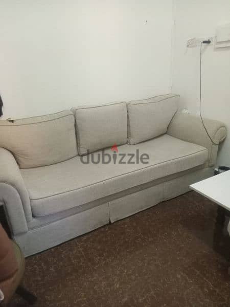 IKEA 3 seat sofa urgent for sale 0