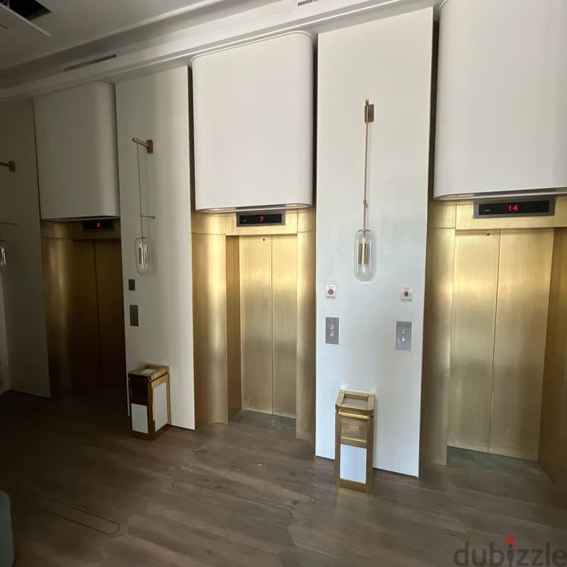 Semi-furnished apartment with balcony for rent in Salmiya 15