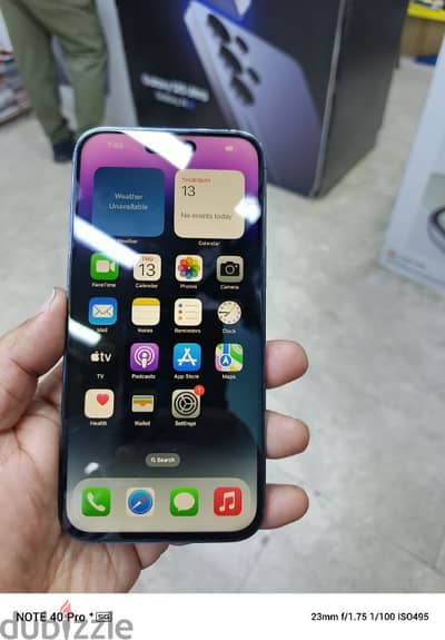 I phone 14pro max 256 GB LCD change and battery change