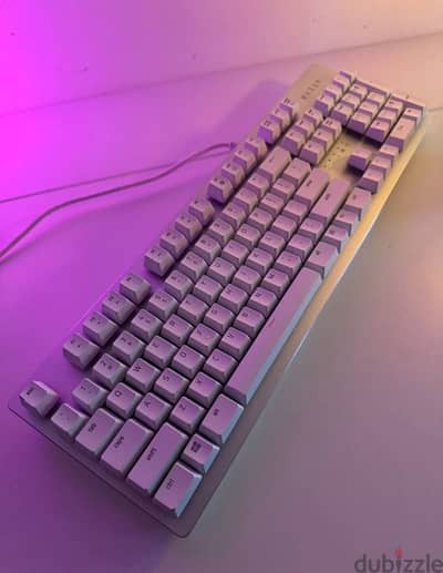 Rare Razer Huntsman Mercury Gaming Keyboard