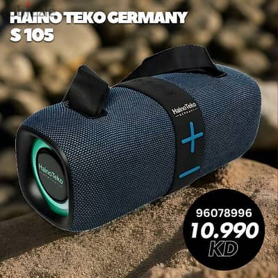 Haino Teko S105 Portable Bluetooth Speaker with Power Bank