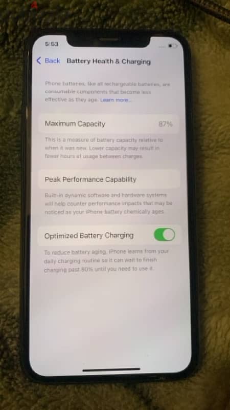 iPhone 11 Pro 256gb battery 87% not open device like new 1