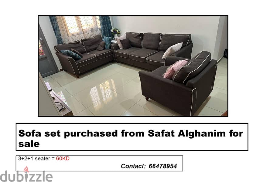  Flat & Household Items for Sale – Salmiya Block 12 5