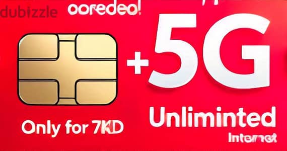 Unlimited 5G internet sim 7KD per month EXCLUSIVE OFFER