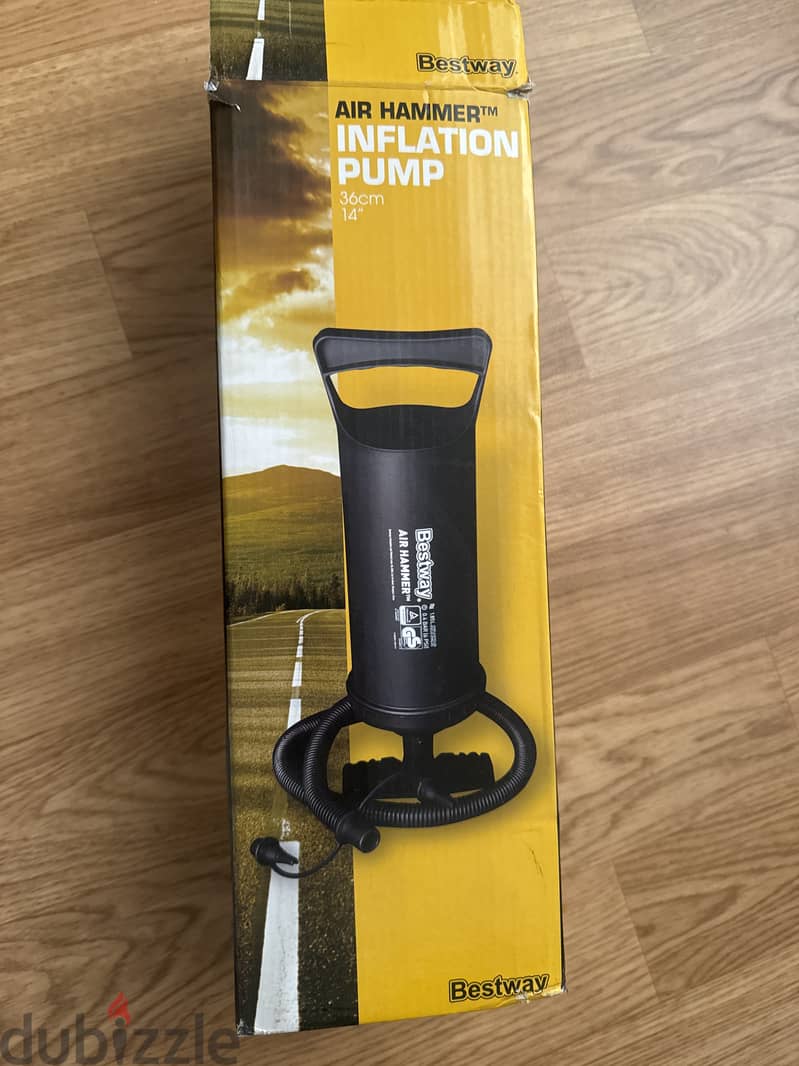 Never used inflation Pump 0