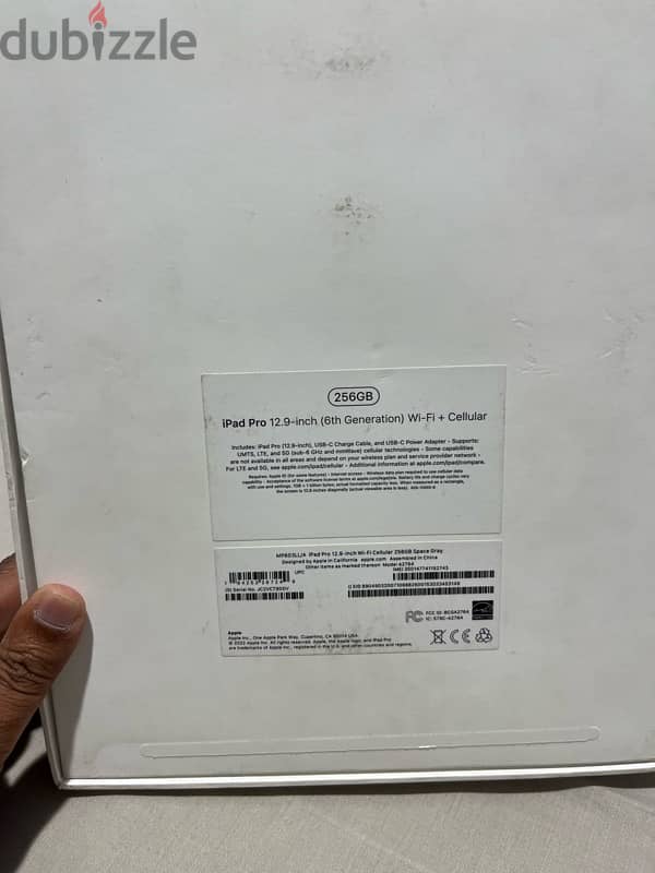 iPad M2 generation 6 with box warranty 256gb 5G+ cellular WiFi 2