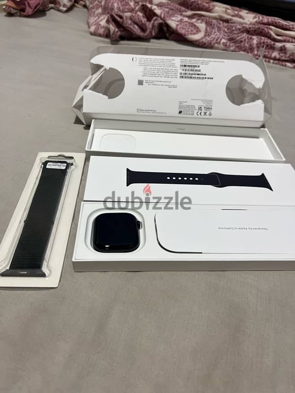 Apple Watch Series 46 mm 10 cellular + gps battery 100. /. Still warran 2