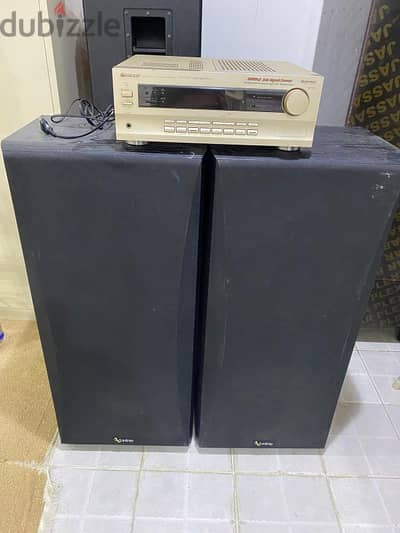 pioneer receiver with infinity speakers