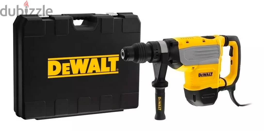 DeWalt D25773K Yellow/Black 1700W 220V Pneumatic Rotary Hammer 1