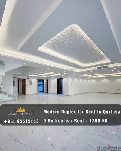 Modern Duplex for Rent in Qurtuba