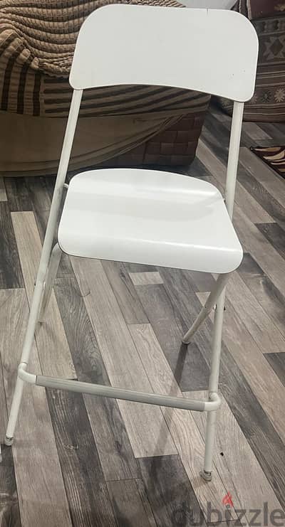 IKEA BAR STOOL WITH BACKREST HIGH CHAIR FOR SALE IN BLOCK 2 MANGAF