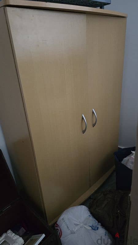 للبيع ٢ دولاب وجزامه  For sale 2 cabinet & shoes box 0