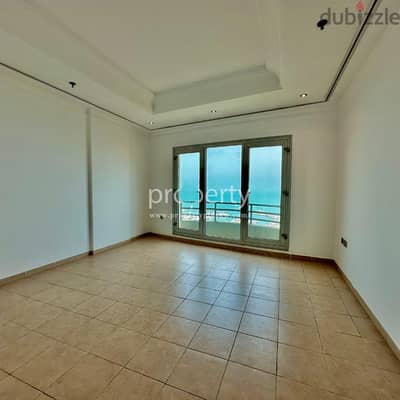 Sea view Two Bedroom floor for rent in Salmiya