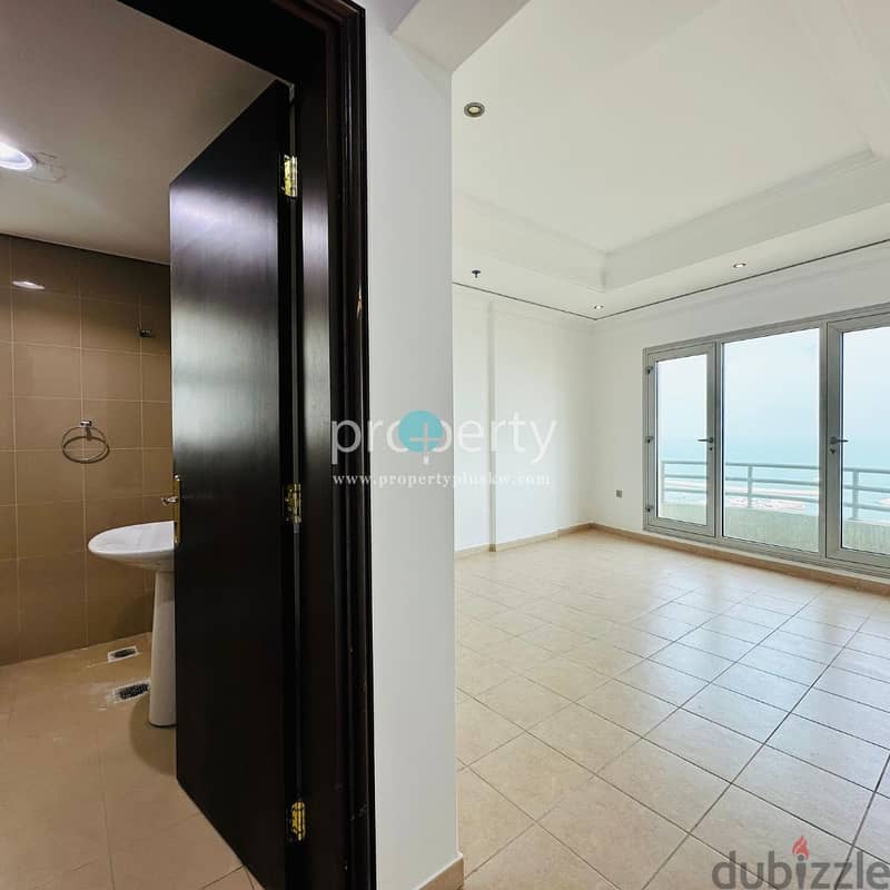 Sea view Two Bedroom floor for rent in Salmiya 5