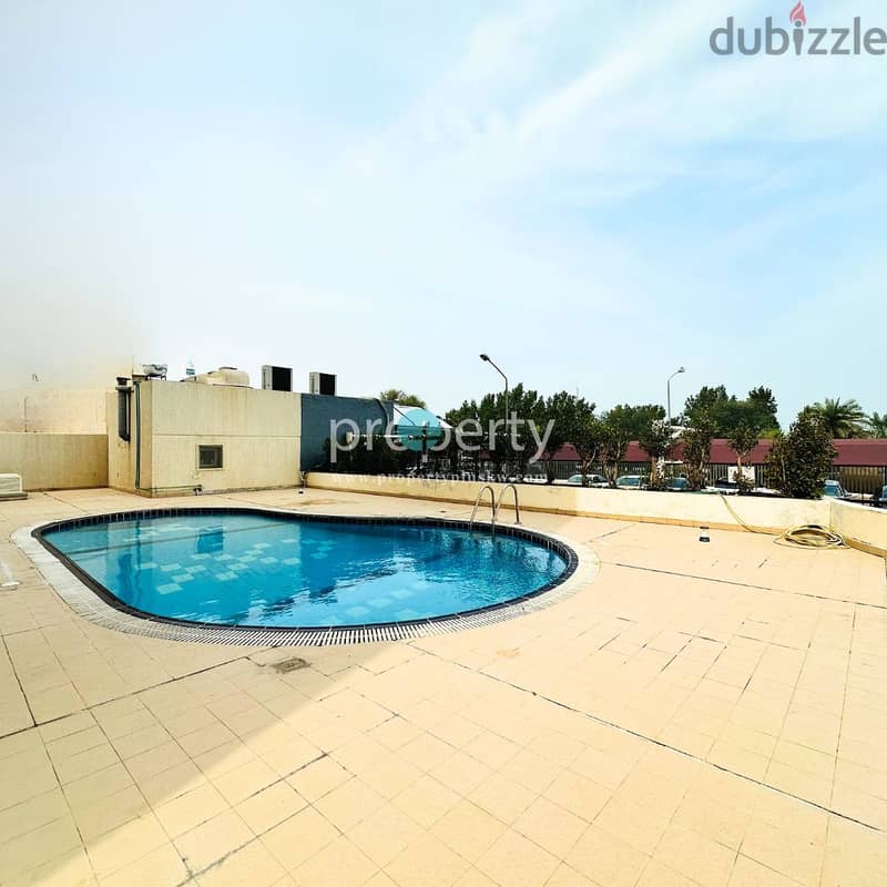 Sea view Two Bedroom floor for rent in Salmiya 7