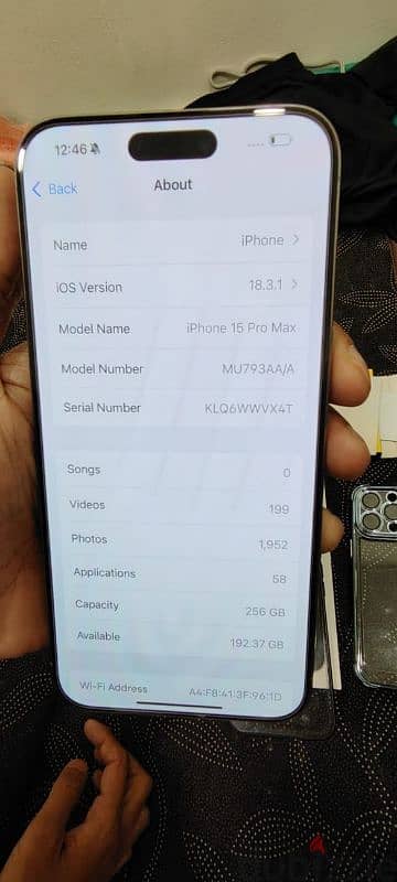 IPhone 15 pro max! 256 gb 10