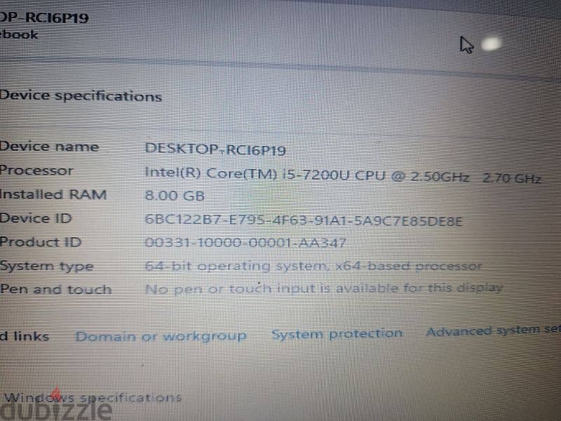 hp core i5 7 generation 3