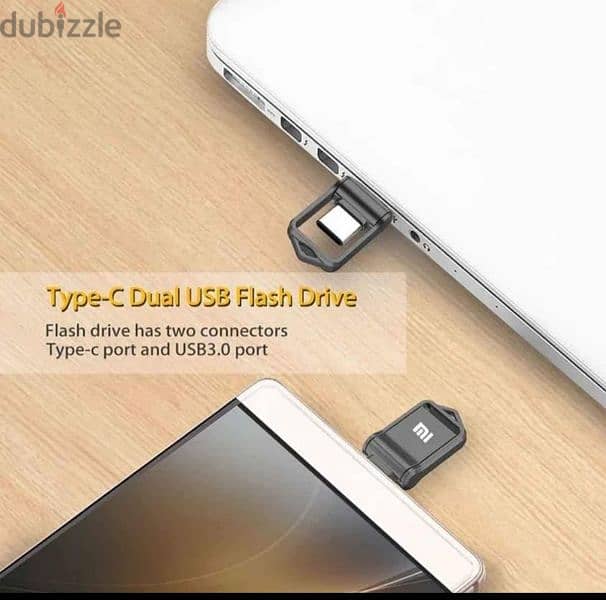 XAOMI USB Flash drive 2TB فلاشة شاومي ٢ تيرا باصغر حجم 1