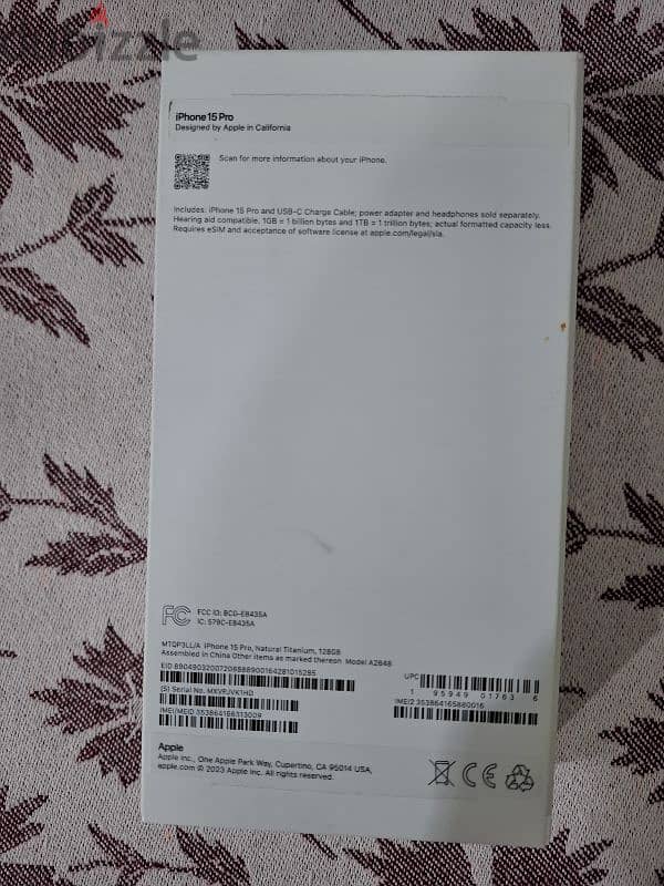 15 Pro 128 Us Model Dual Esim 3