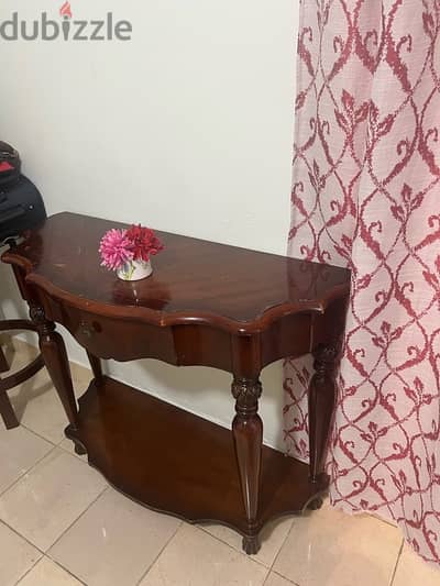 solid Wood table 2 piece