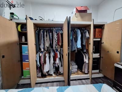 6 Door wardrobe available for sale in Abuhalifa