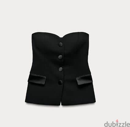 Zara Bustier waistcoat 0