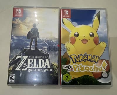 2 Games (Nintendo Switch) for 20 KD only