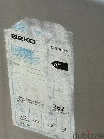 Beko dish washer