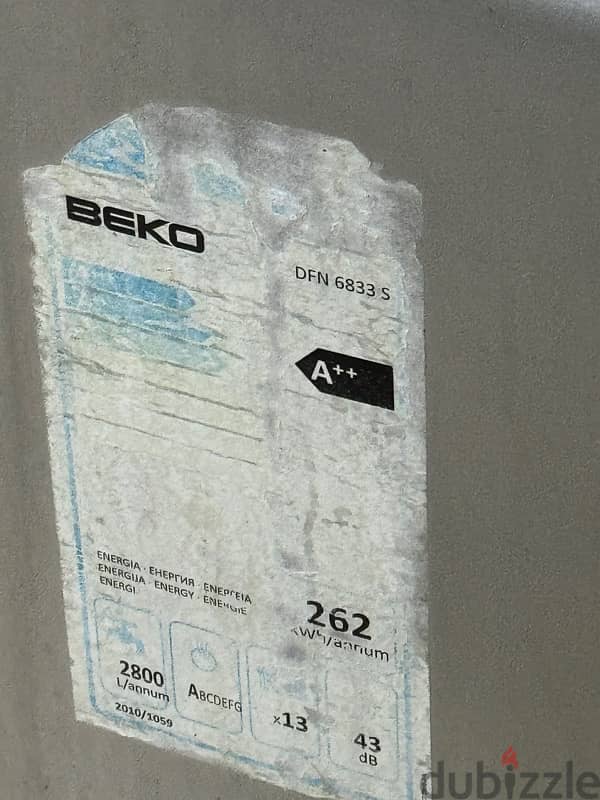 Beko dish washer 0