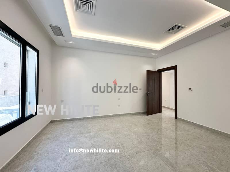 Modern 3 bedroom ground floor apartment for rent in Salwa 7