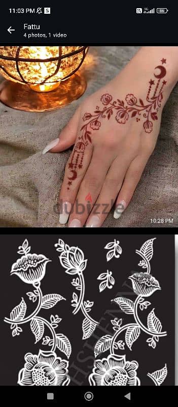 Henna Stencils Available Dm For Price 2